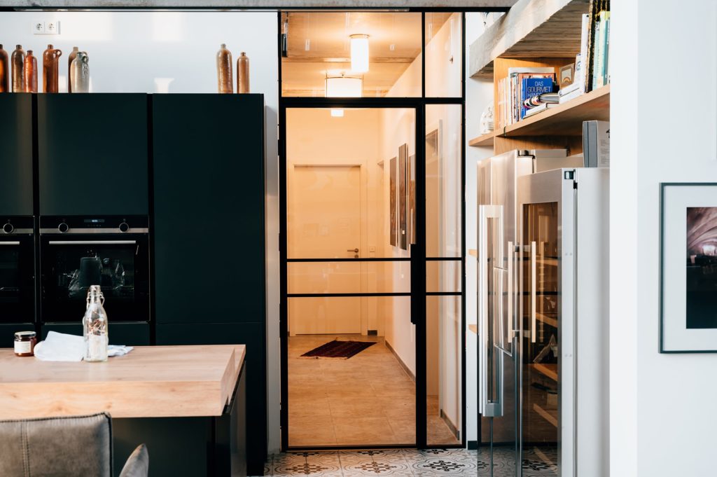 Loft Tür Küche, Flur und Treppenhaus