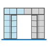 Glasarten und Rahmenfarben